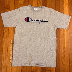 Champion Vintage Grey Tee, Large